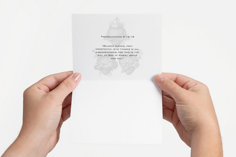 JMJ Hearts Greeting Card