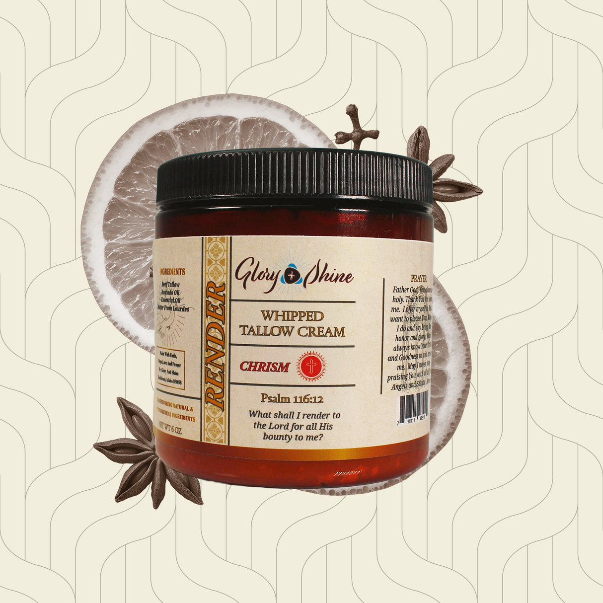 Chrism Whipped Tallow Cream