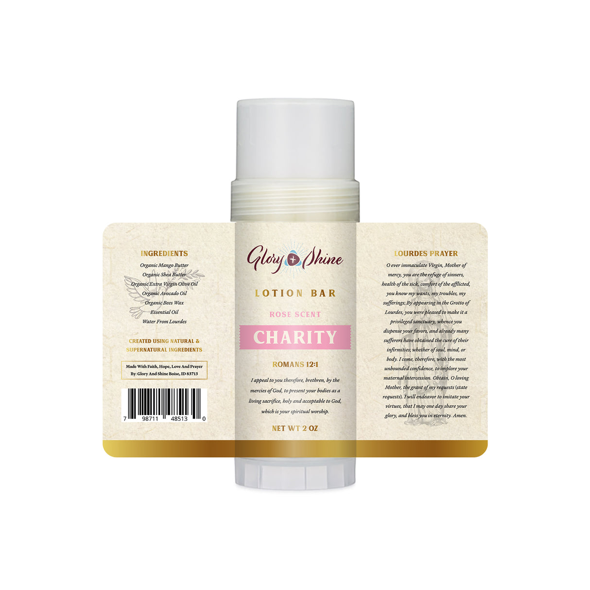 Charity Lotion Bar