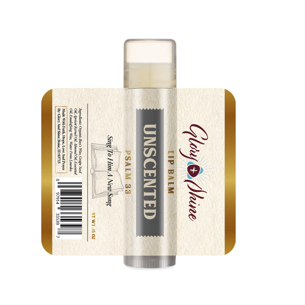 Unscented Lip Balm