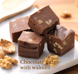 Chocolate Fudge Royale with Walnuts