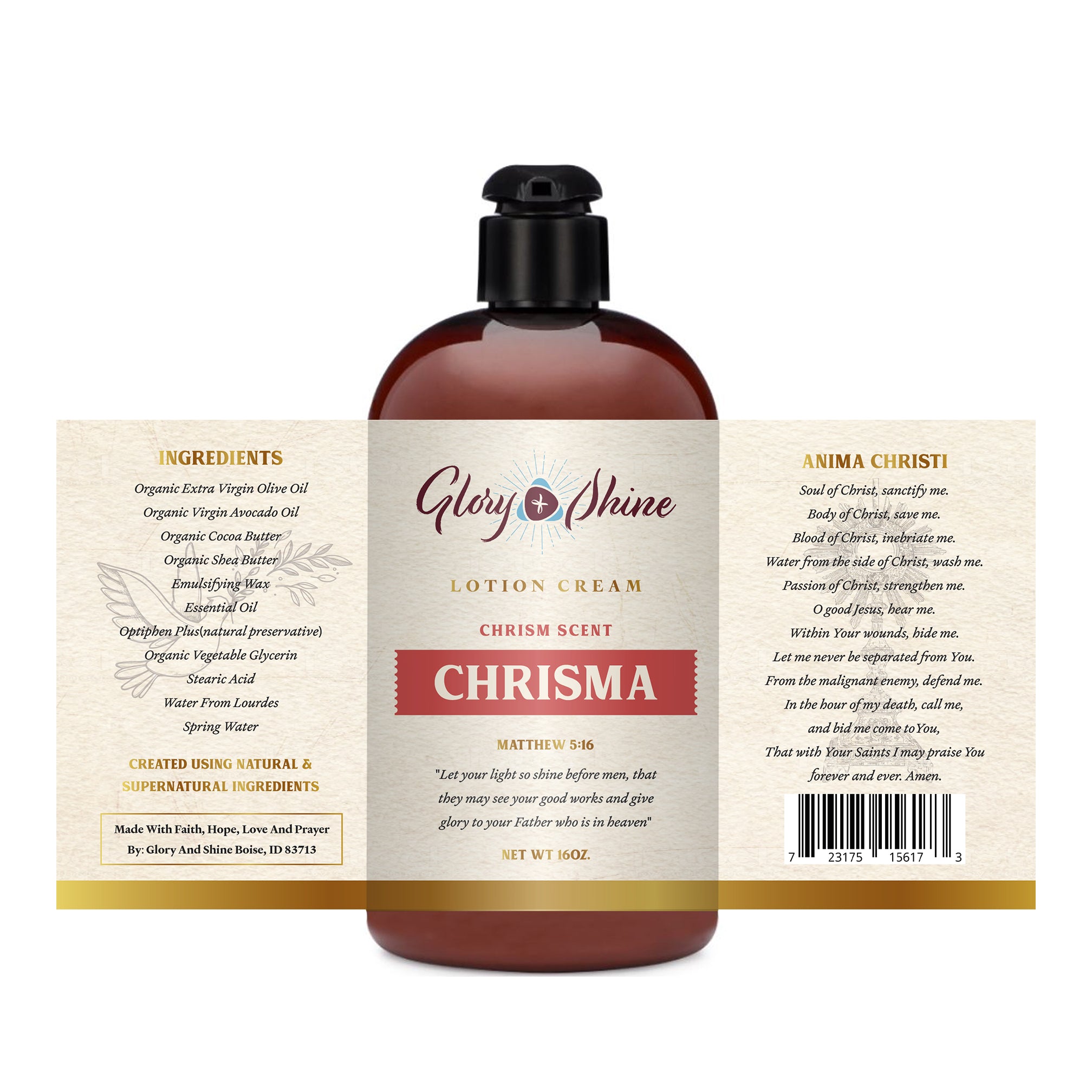 Chrisma Lotion – Glory and Shine
