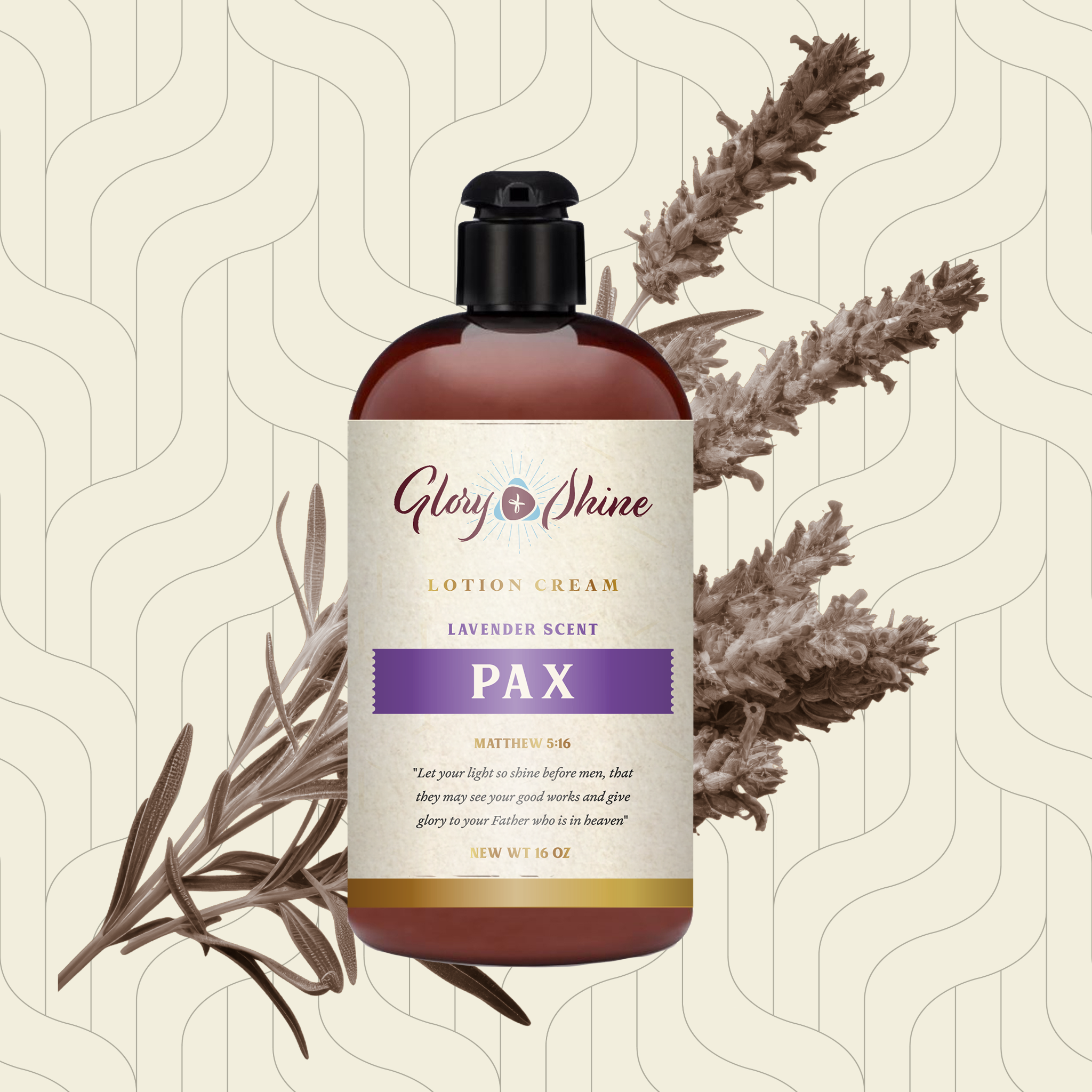 Catholic Lotion Lavender – Glory and Shine