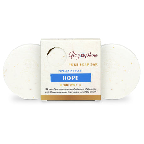 Glory and Shine Hope Soap - Peppermint Scented 